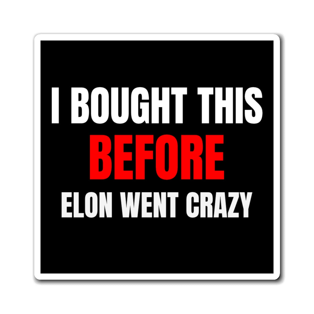 MINI Before Elon Went Crazy MAGNET