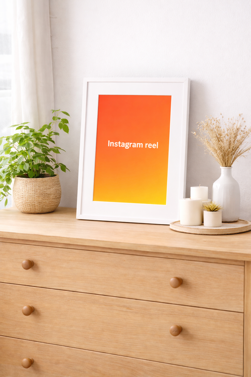 'Instagram Reel' Wall Art